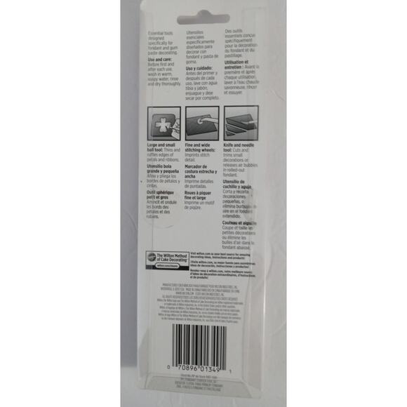 Wilton Cake Decorating Lot Fondant Smoother Icing Smoother Starter Tools Set - Picture 6 of 8